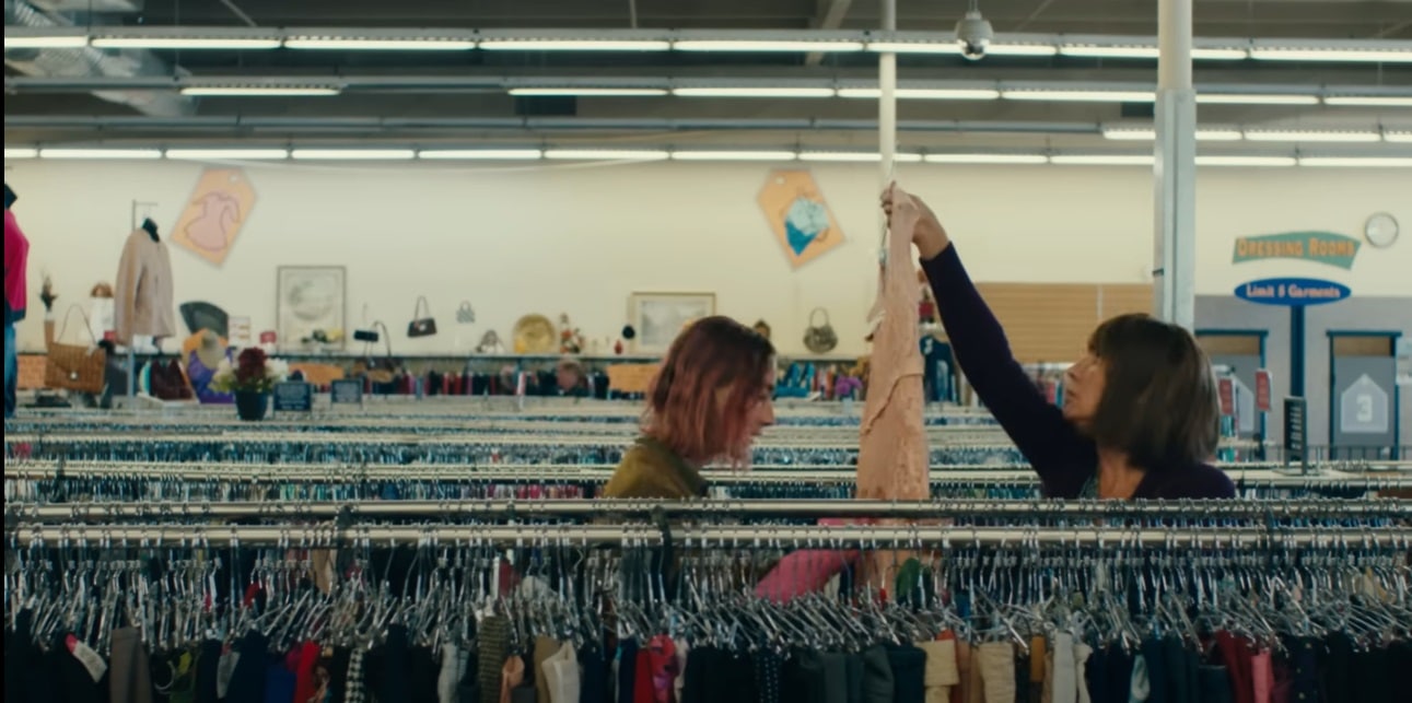 lady bird dressing room scene Movie Quote Stuck in My Head: 'Lady Bird' vibrant color dress